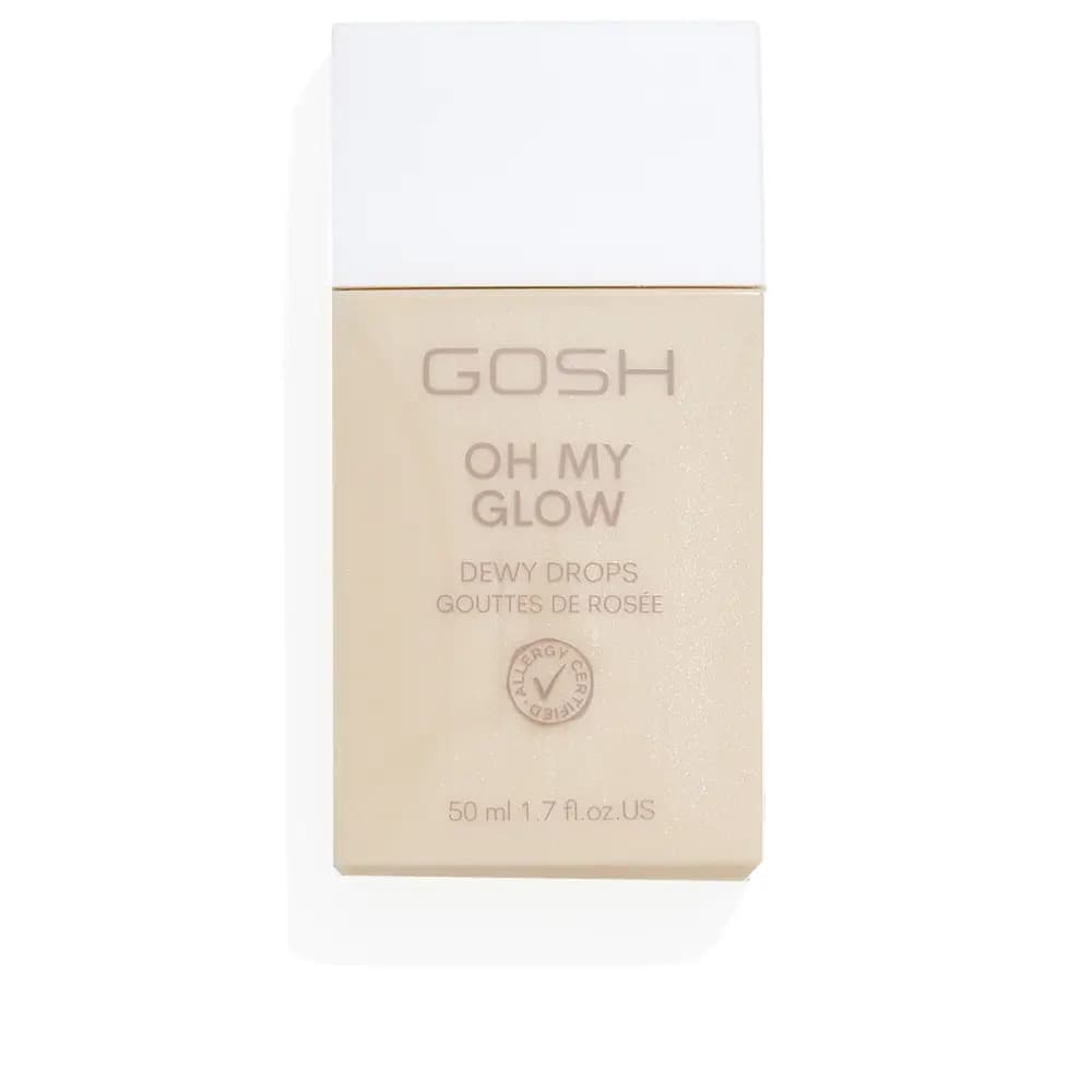 Gosh Oh My Glow, rozświetlacz w płynie, 002 Dewy Drops