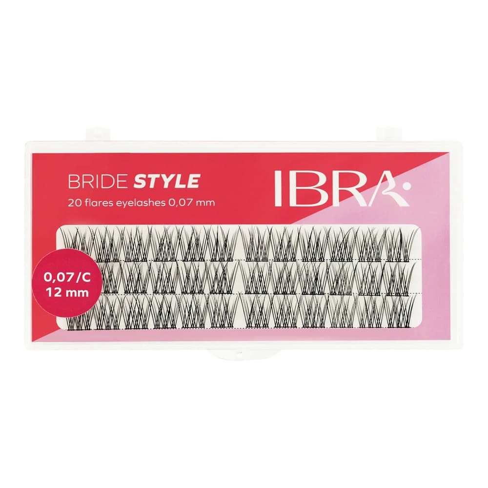 Bride Style Sztuczne rzęsy kępki C0.07 12mm