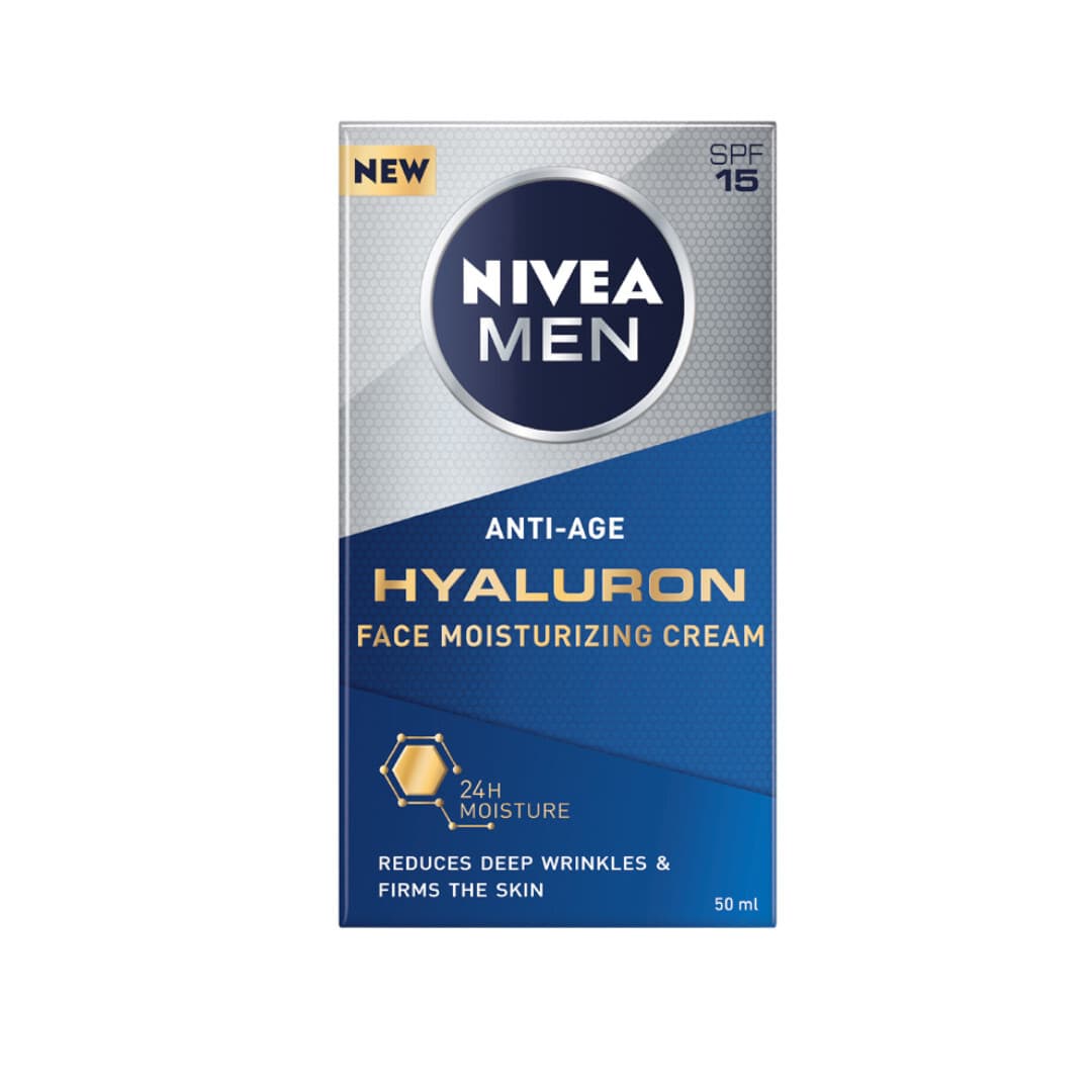MEN Anti-Age Hyaluron przeciwzmarszczkowy krem do twarzy SPF 15