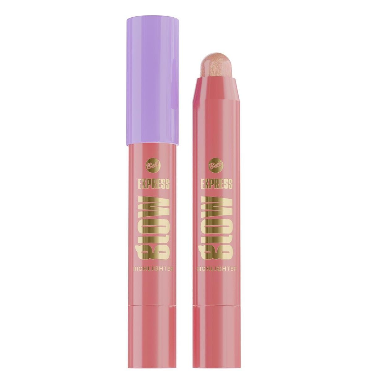 Kremowy Rozświetlacz Do Twarzy W Sztyfcie Express Glow Highlighter 001