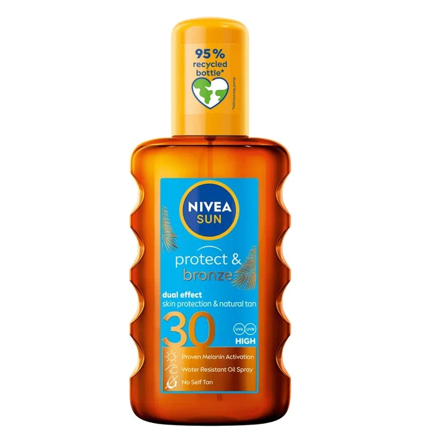Sun Protect & Bronze suchy olejek do opalania SPF 30