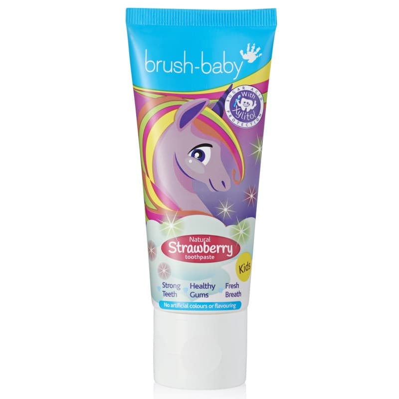 Baby Unicorn pasta do zębów dla dzieci 3+ Strawberry