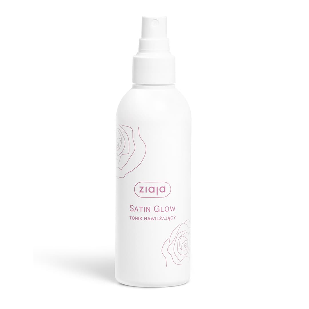 Satin Glow, tonik nawilżający spray