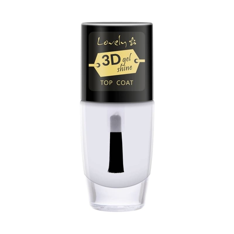 3D Gel Shine Top Coat żelowy top do paznokci z efektem 3D