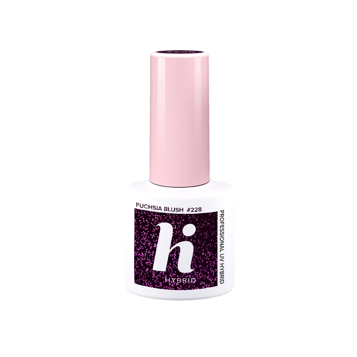 hybrid, lakier hybrydowy,, #228 Fuchsia Blush