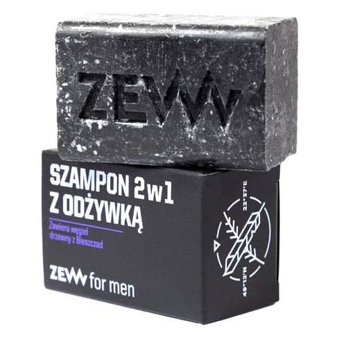 for men, szampon 2w1 z odżywką z węglem drzewnym
