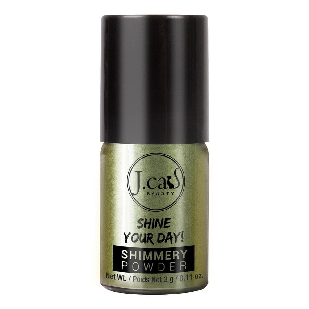 Shine your day! Shimmery powder, sypki pigment, Green tea frapp