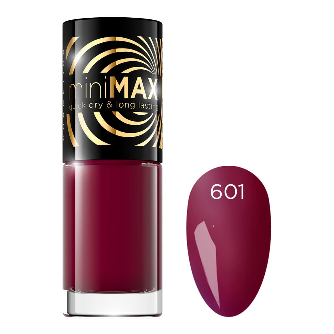 Eveline Mini Max, lakier do paznokci, 601