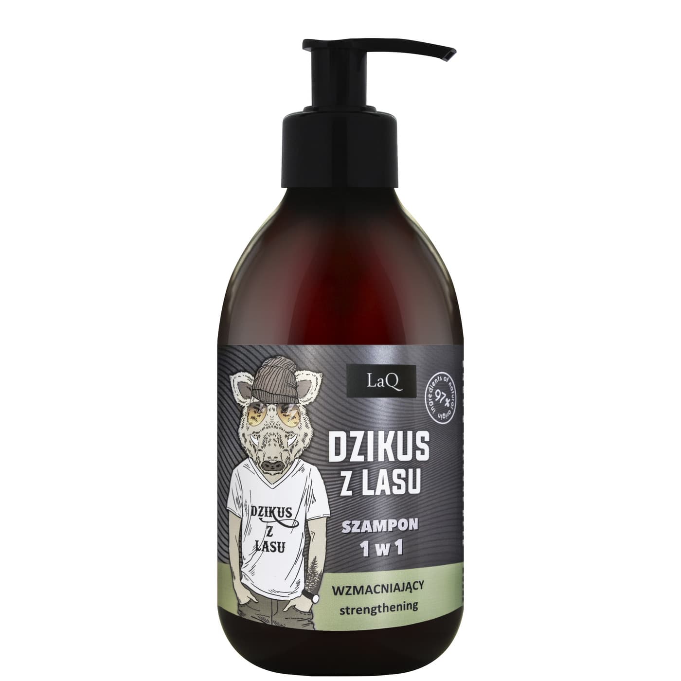 Szampon wzmacniający dla mężczyzn DZIKUS Z LASU