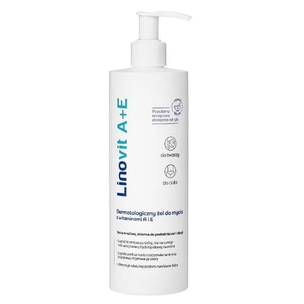 A+E, dermatologiczny żel do mycia z witaminami