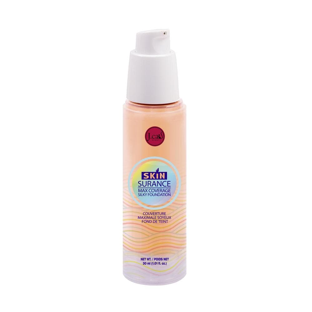 Skinsurance Max Coverage Silky Foundation, podkład kryjący do twarzy, Soft Beige