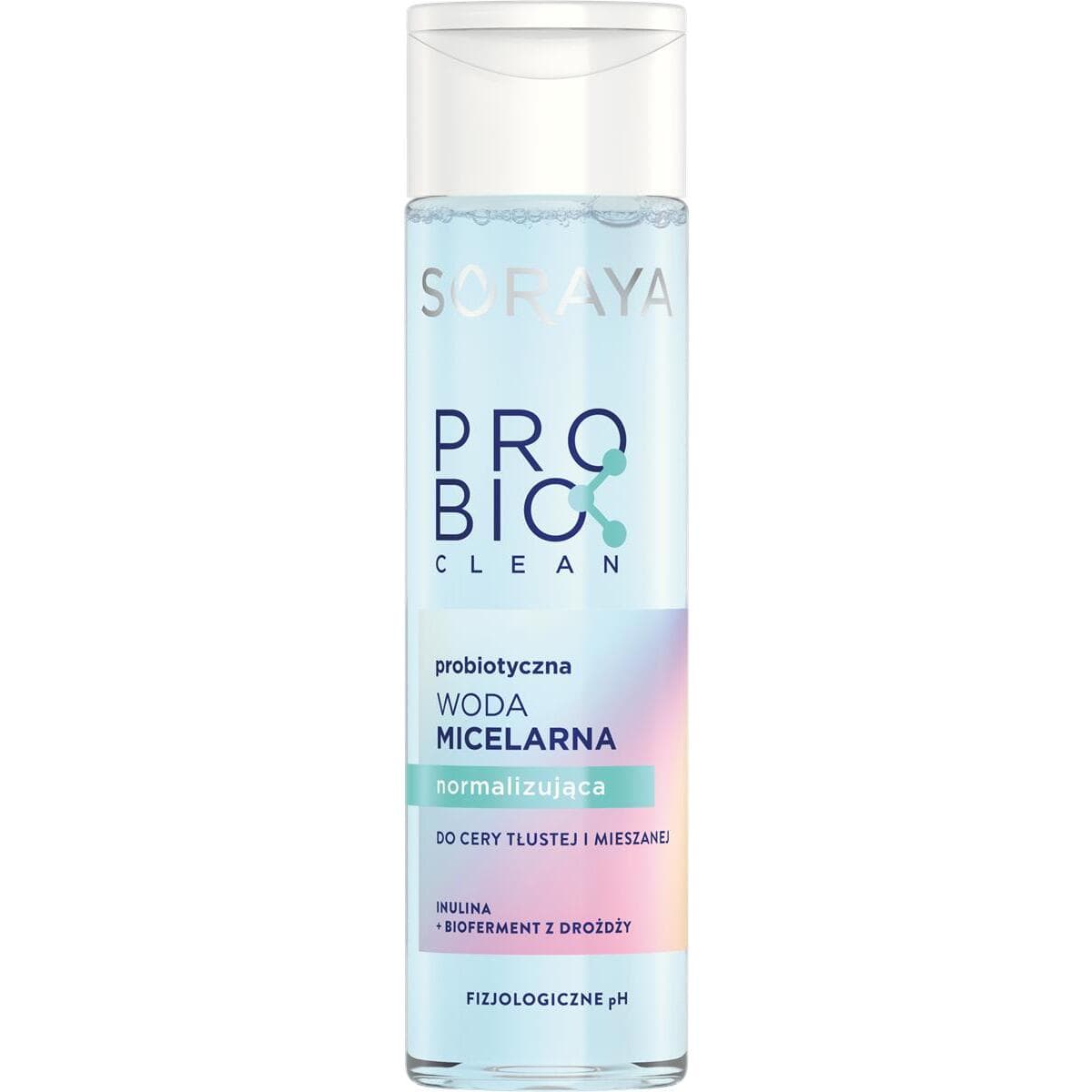 Probio Clean Normalizująca Woda Micelarna Do Demakijażu Twarzy