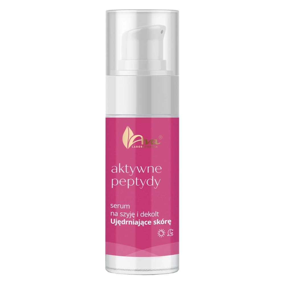 Aktywne Peptydy Serum Na Szyję i Dekolt Ujędrniające Skórę Stymulujące