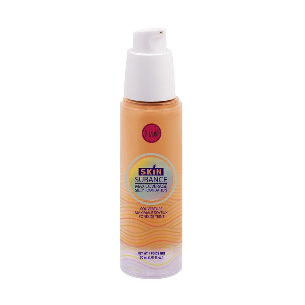 Skinsurance Max Coverage Silky Foundation, podkład kryjący do twarzy, Soft Tan