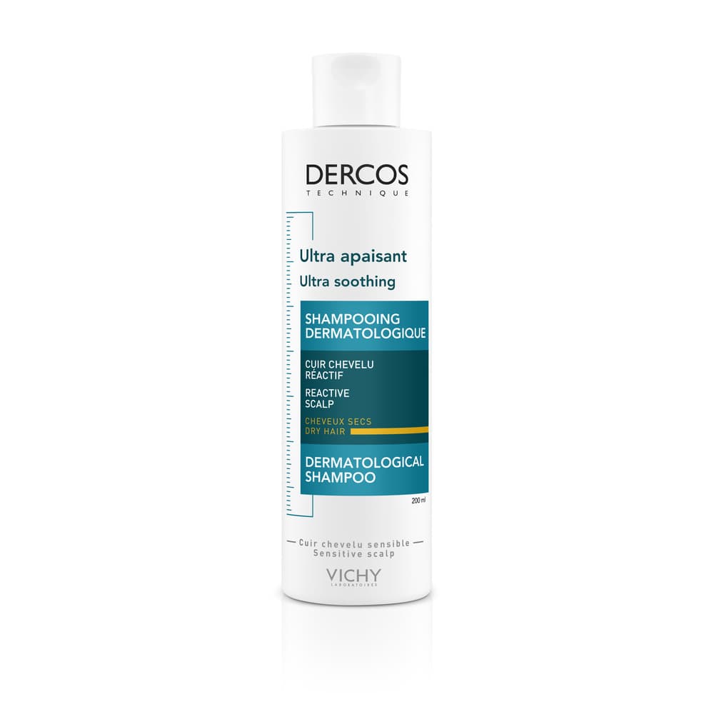 Dercos Ultra Soothing Shampoo ultrakojący szampon do włosów suchych