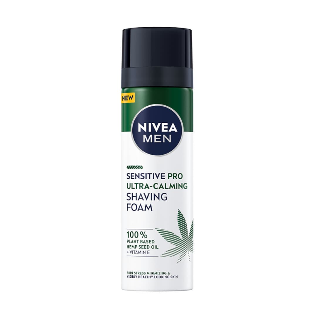 Sensitive Pro Ultra-Calming Shaving Foam pianka z olejem z nasion konopnych