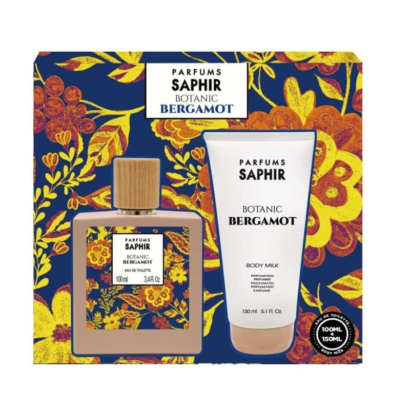 Saphir Botanic Woda toaletowa Bergamot mleczko do ciała