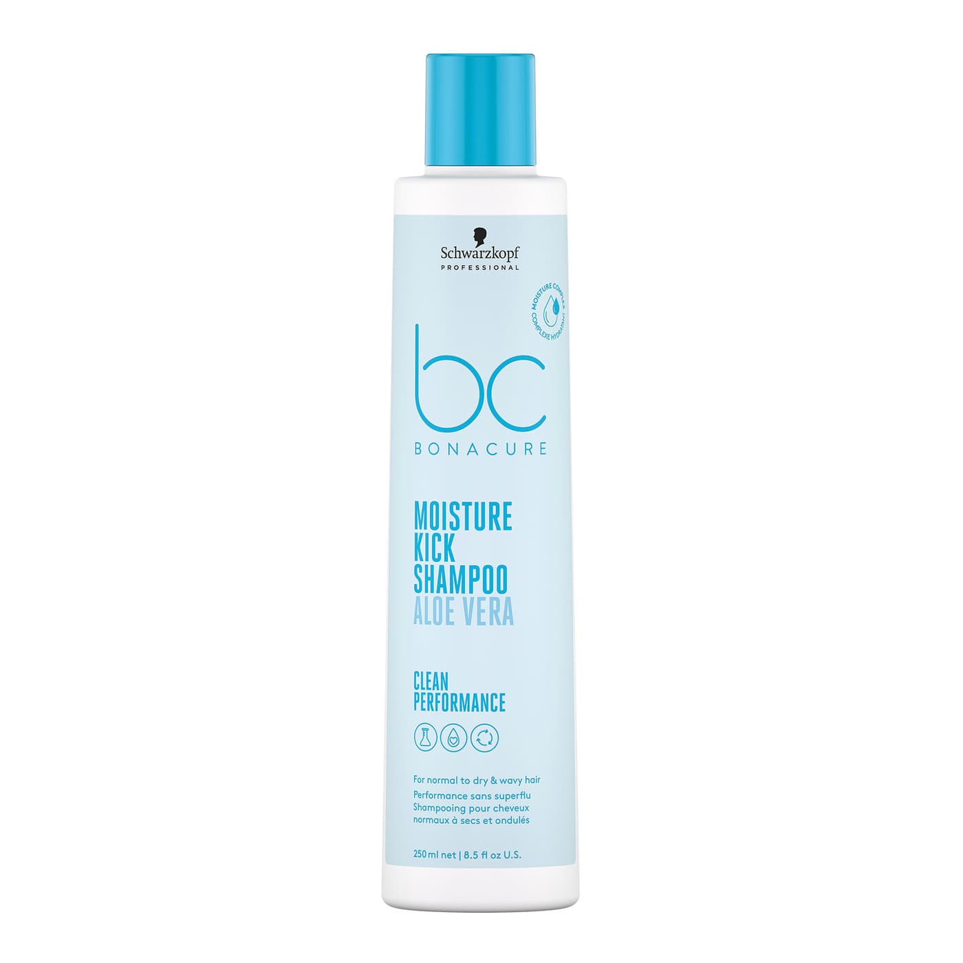 BC Bonacure Moisture Kick | Szampon nawilżający do włosów suchych