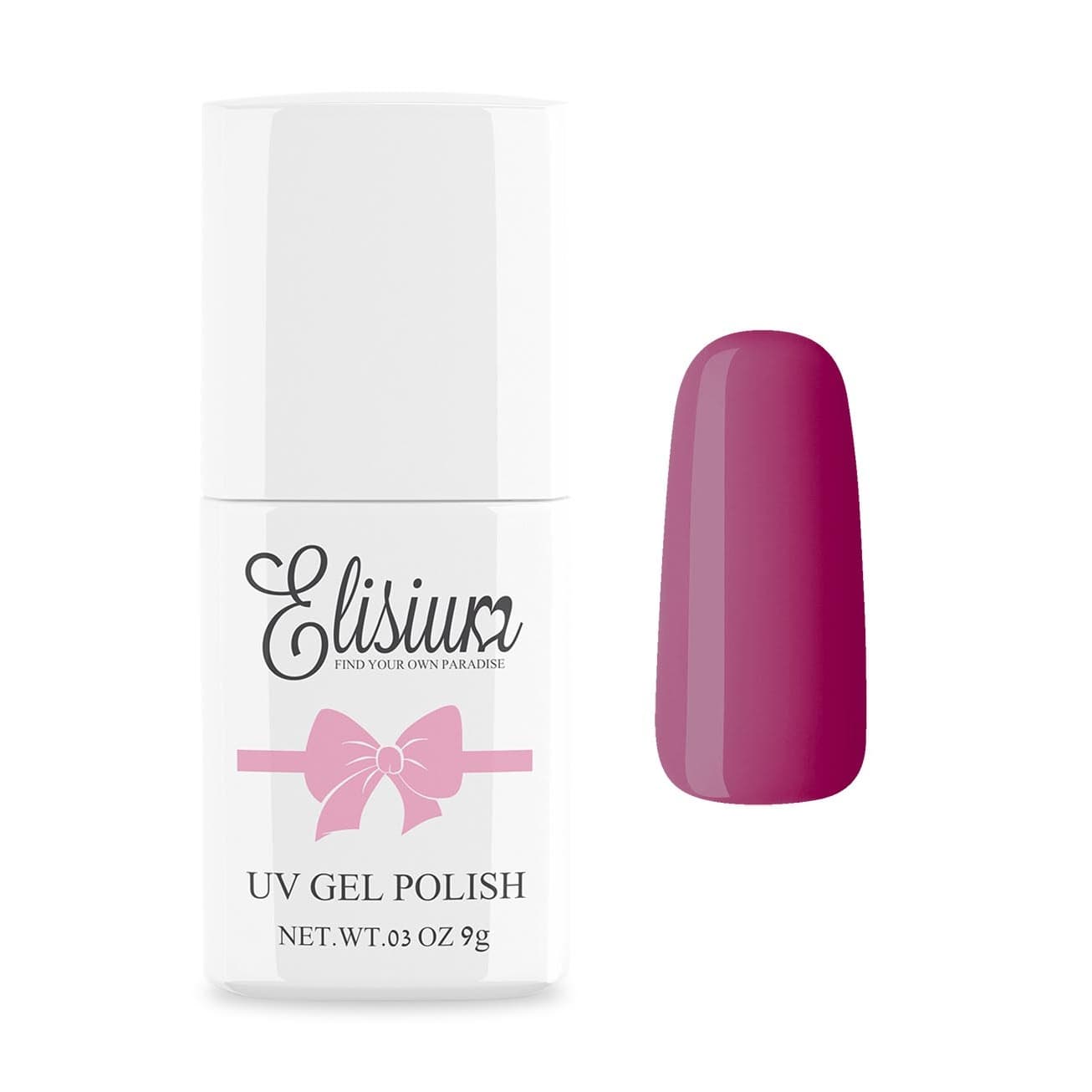 Colour UV Gel Polish lakier hybrydowy 010 Purple Cherry