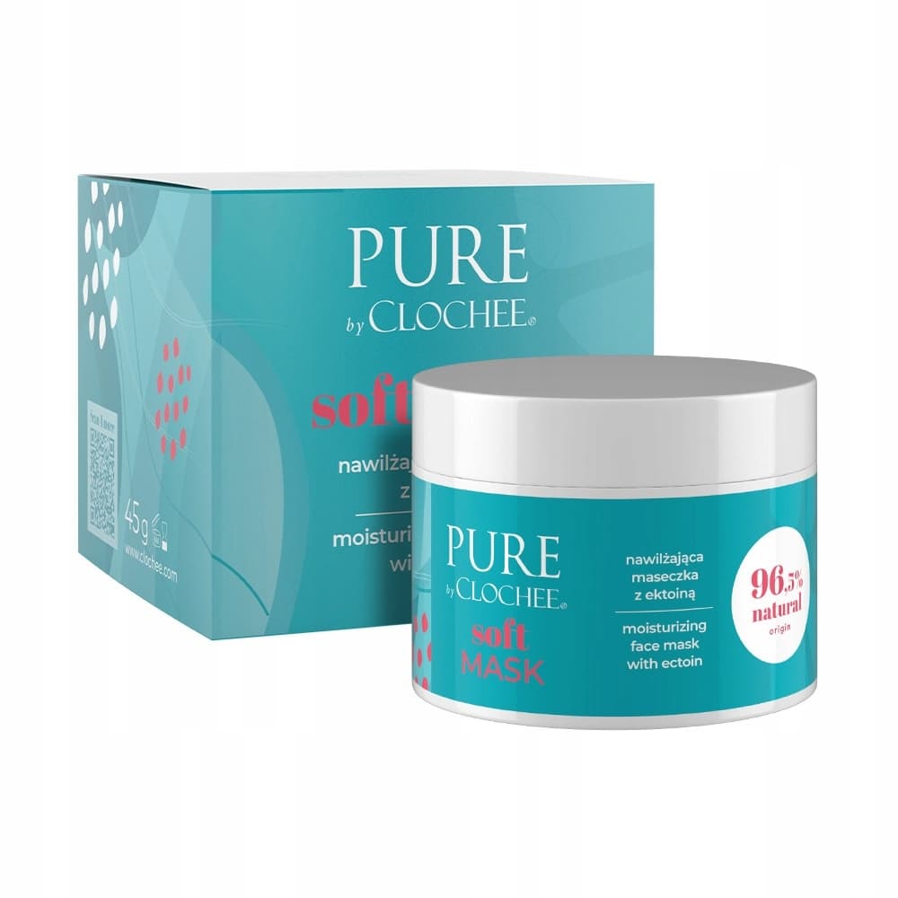 Pure Soft Mask, nawilżająca maseczka z ektoiną