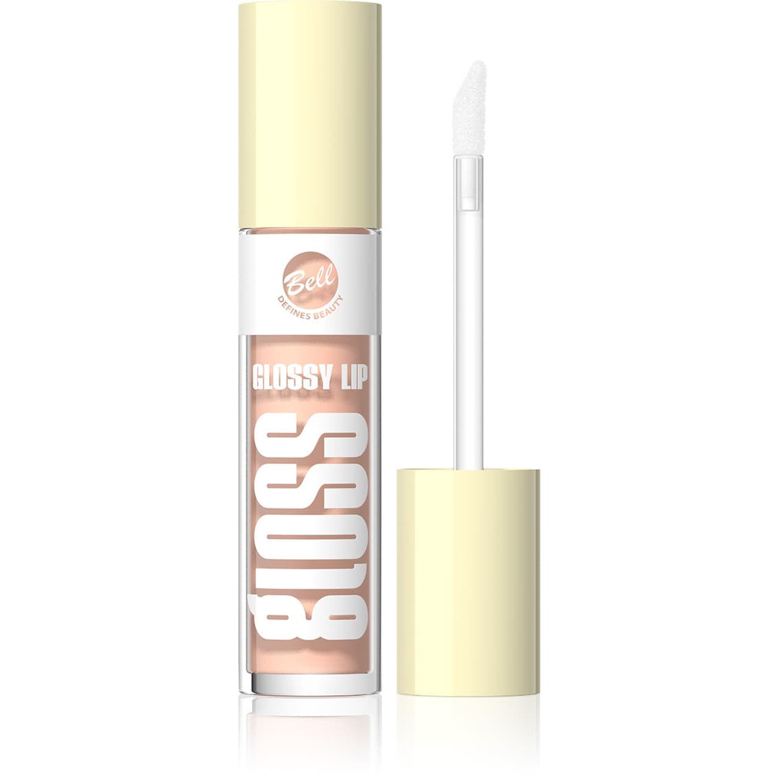 The Best glossy lipstick, kremowy błyszczyk do ust, 01