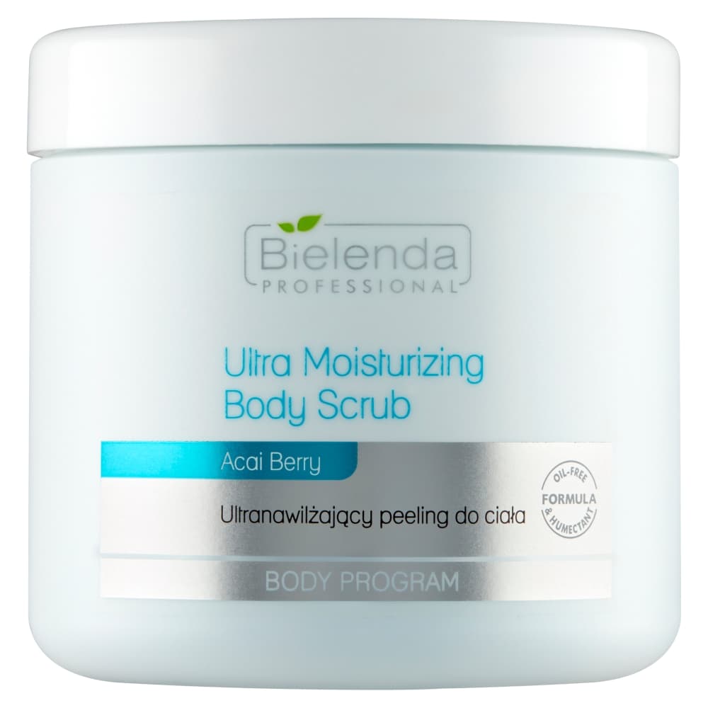 Bielenda Professional - Ultra Moisturizing Body Scrub - Ultranawilżający peeling do ciała - Acai Berry -