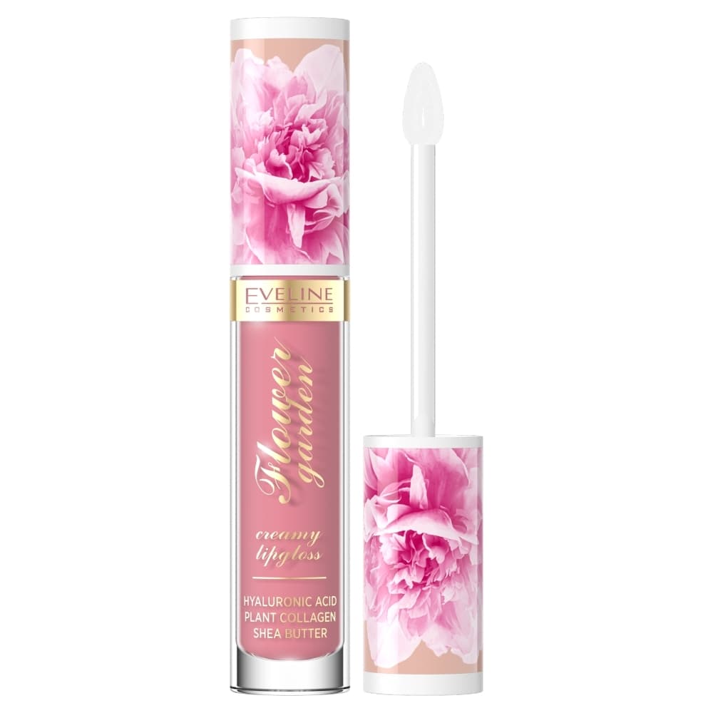 Flower Garden - Creamy Lipgloss - Błyszczyk do ust - 01 DELICATE ROSE