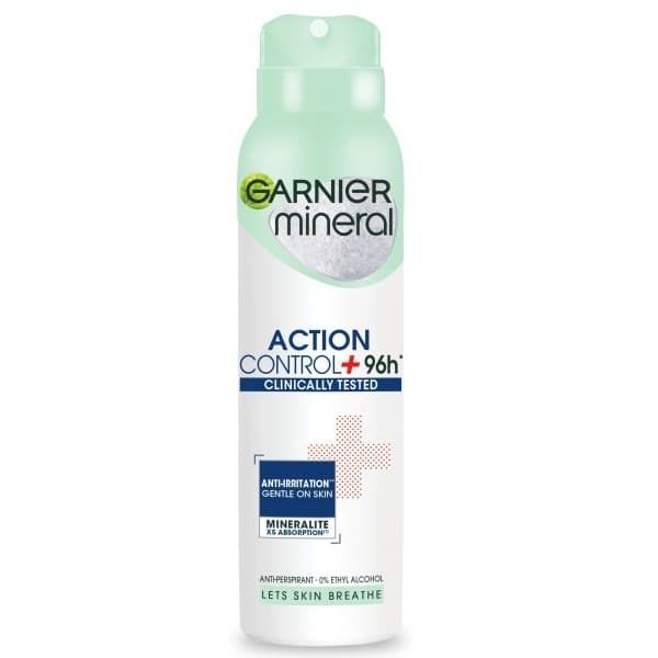 Mineral Action Control+ 96h Antyperspirant w sprayu dla kobiet