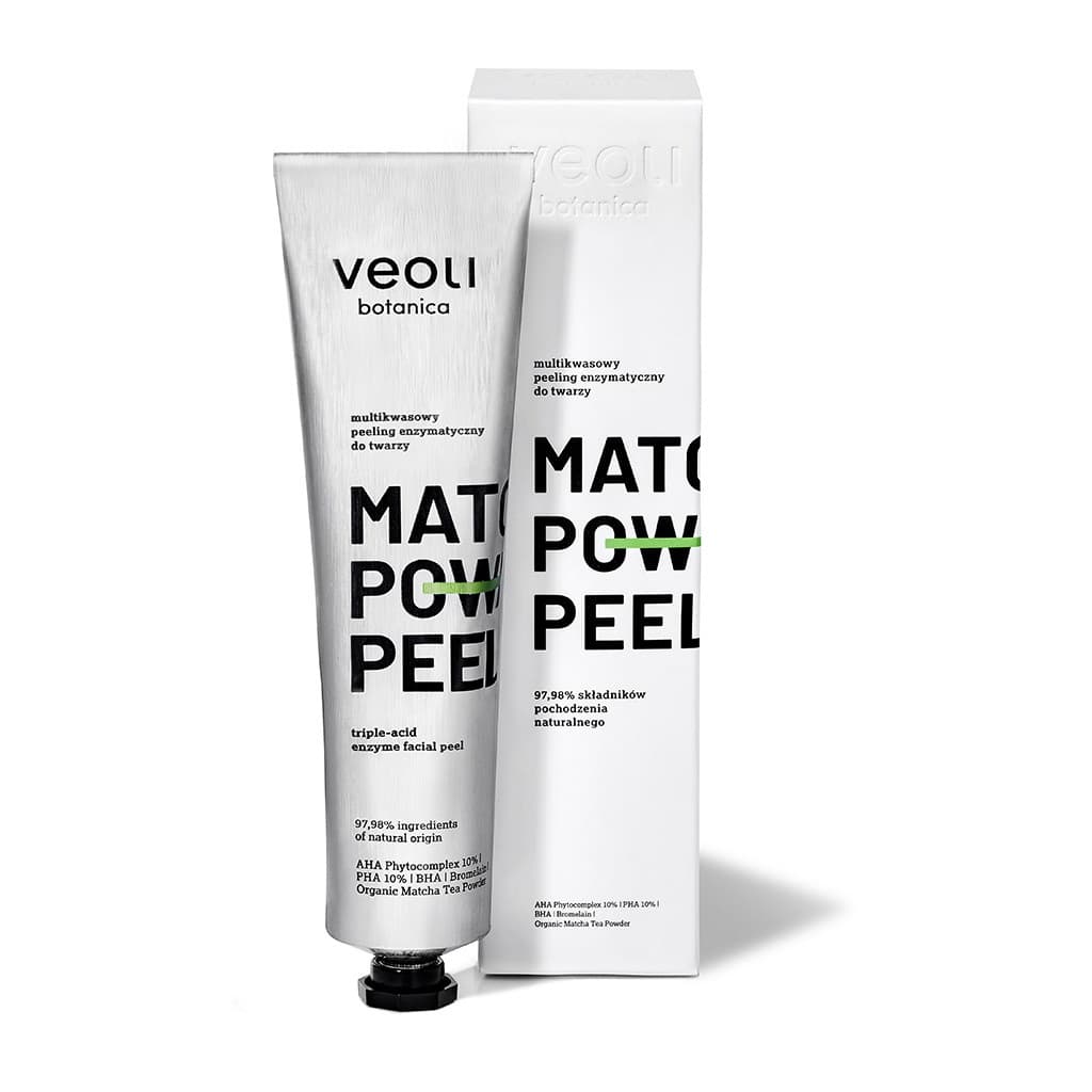 Multikwasowy peeling enzymatyczny MATCHA POWER PEEL
