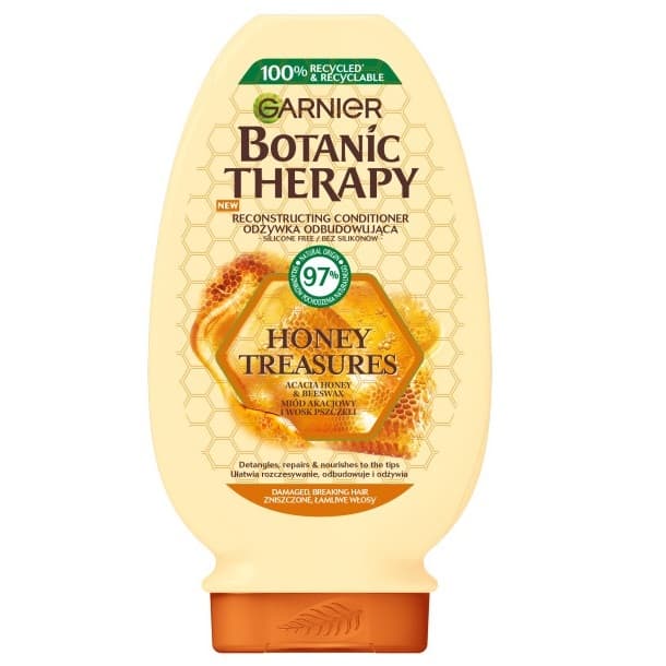 Botanic Therapy Miód & Propolis balsam regenerujący do włosów zniszczonych bez parabenów