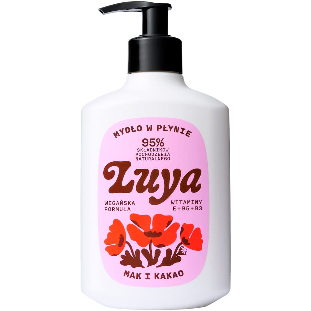 Mydło w płynie Mak z Kakao LUYA