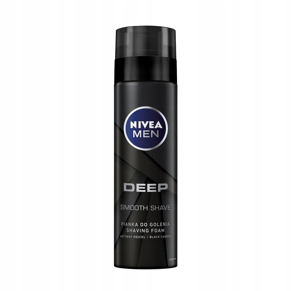 Men - Deep Black Carbon - Shaving Foam - Pianka do golenia dla mężczyzn -