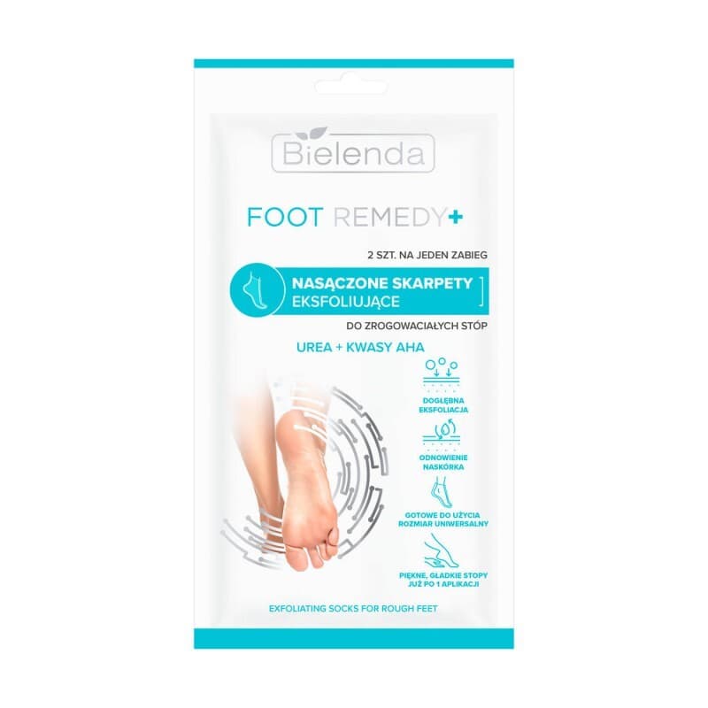 Foot Remedy Nasączone skarpety eksfoliujące do zrogowaciałych stóp