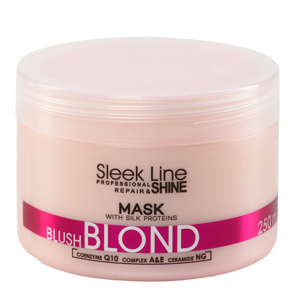 SLEEK LINE BLUSH BLOND Maska do włosów