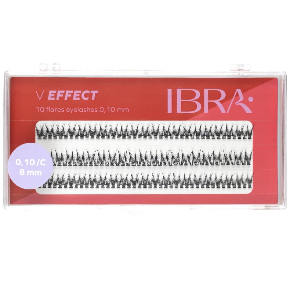Ibra V Effect kępki rzęs 8mm