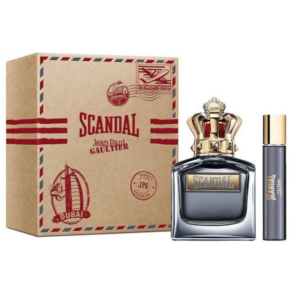 Scandal Pour Homme zestaw męski woda toaletowa + miniatura