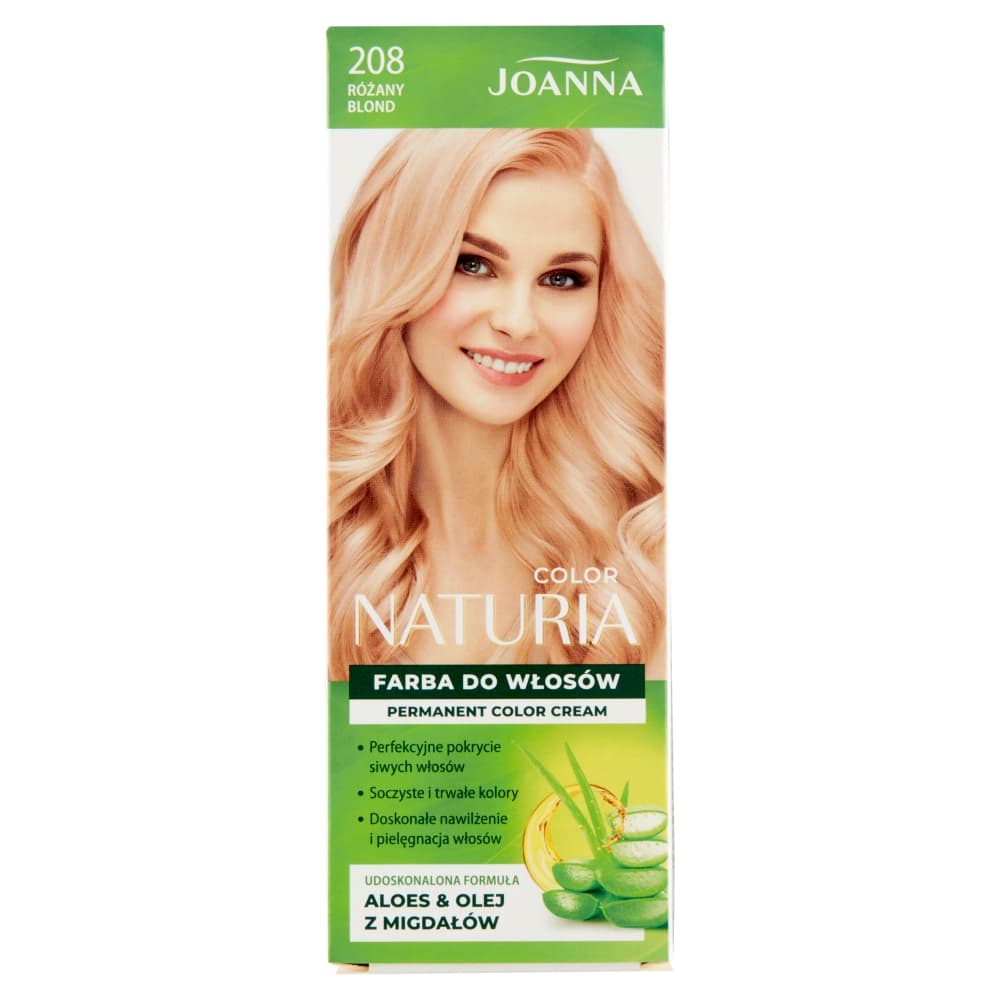 Naturia Color Farba do włosów różany blond 208