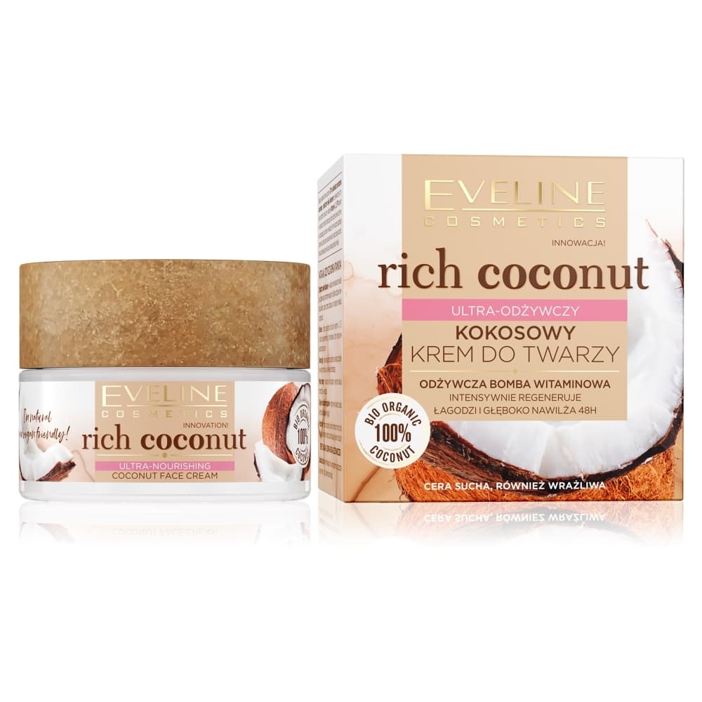 Rich Coconut ultraodżywczy kokosowy krem do twarzy