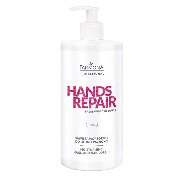 Hands Repair, Nawilzajacy sorbet do dloni i paznokci