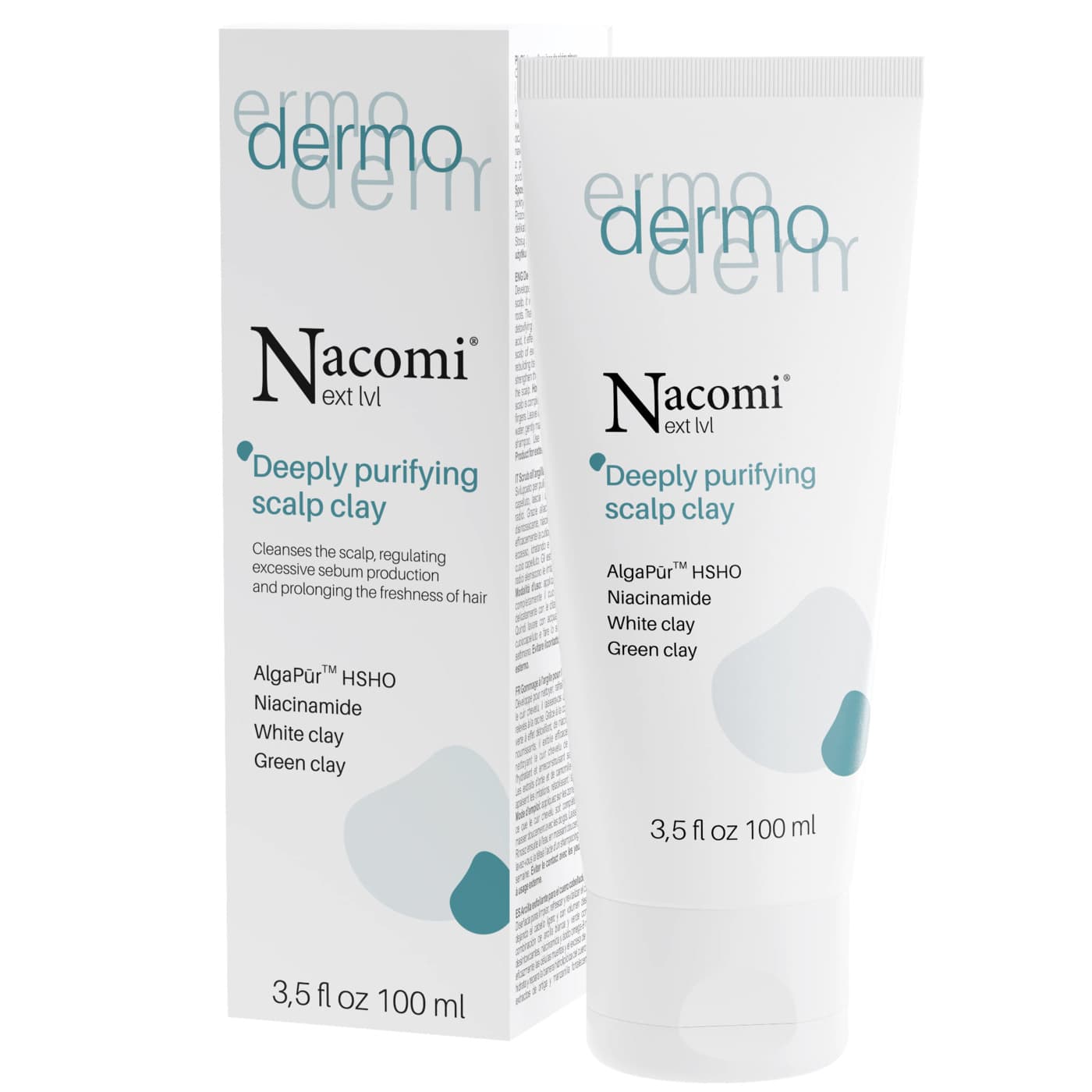 Next Level - Dermo - Deeply Purifying Scalp Clay - Glinka peelingująca do skóry głowy -