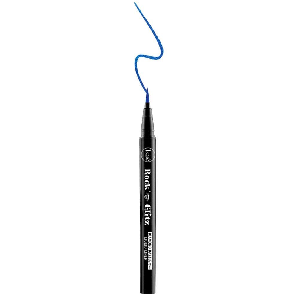 Rock and Glitz Diamond Dazzle Liquid Liner, połyskujący eyeliner w pisaku, Frozen island