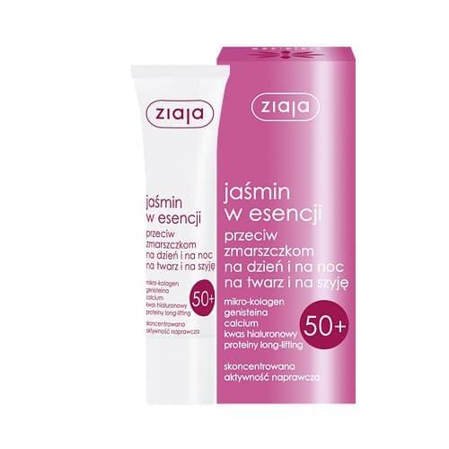 Jaśmin 50+ - Esencja przeciwzmarszczkowa do twarzy -