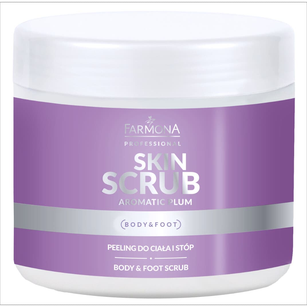 SKIN SCRUB - Body and Feet Scrub - Peeling do ciała i stóp - Aromatic Plum -