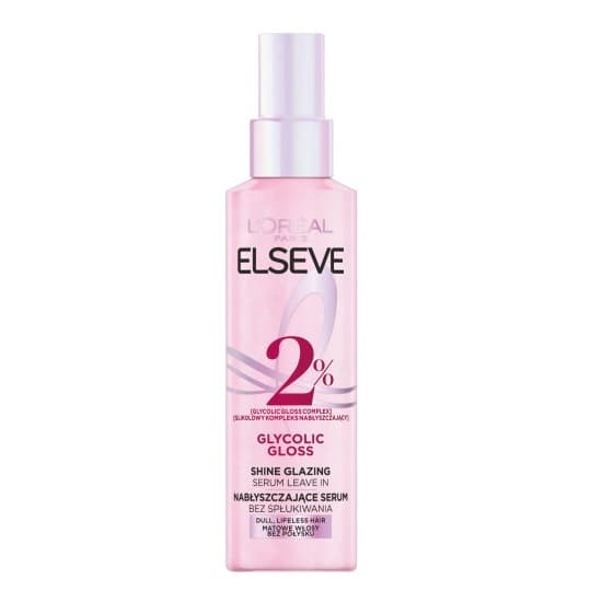L'Oréal - ELSEVE - Glycolic Gloss - Shine Glazing Serum Leave-In - Nabłyszczające serum do włosów - Bez spłukiwania -