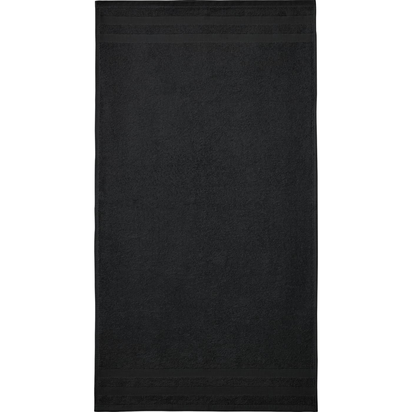 Premium, ręcznik z bawełny premium 50x90cm, czarny,/m2