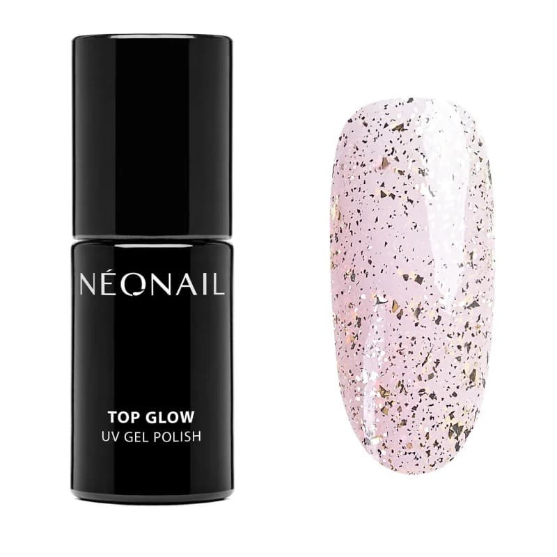 Top hybrydowy 12247-7 Top Glow Gold Flakes
