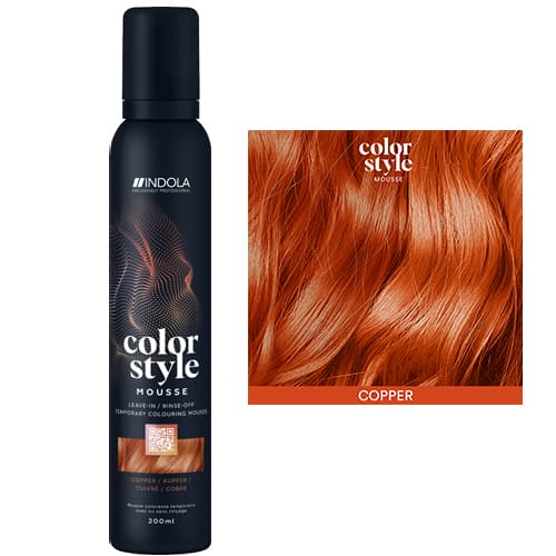 Profession Color Style Mousse, pianka koloryzująca, miedziowy