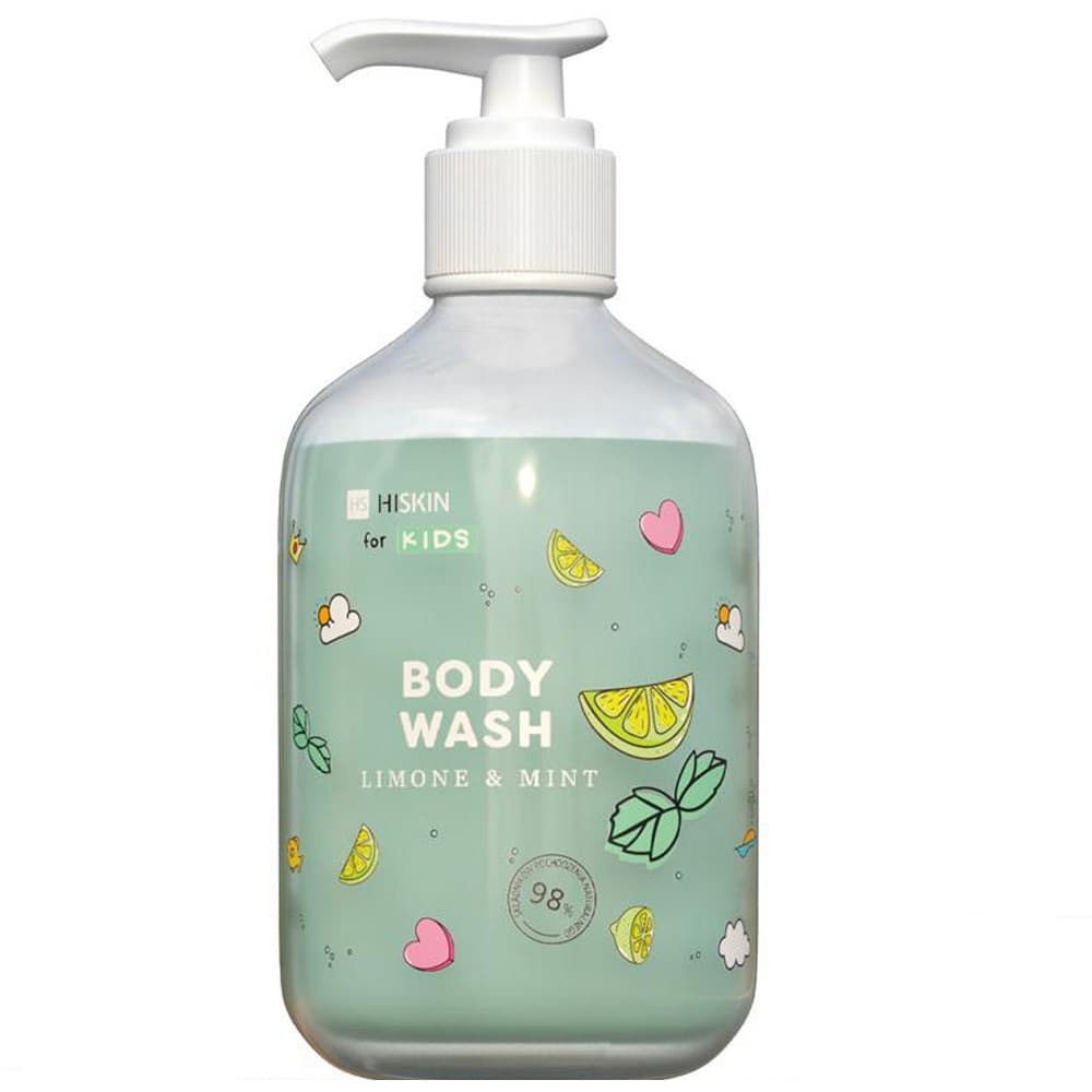 FOR KIDS LIMONE&MINT Płyn do mycia ciała dla dzieci o zapachu limonki i mięty
