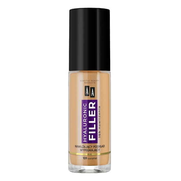 HYALURONIC FILLER Foundation - Nawilżający podkład wypełniający zmarszczki - - 109 Caramel