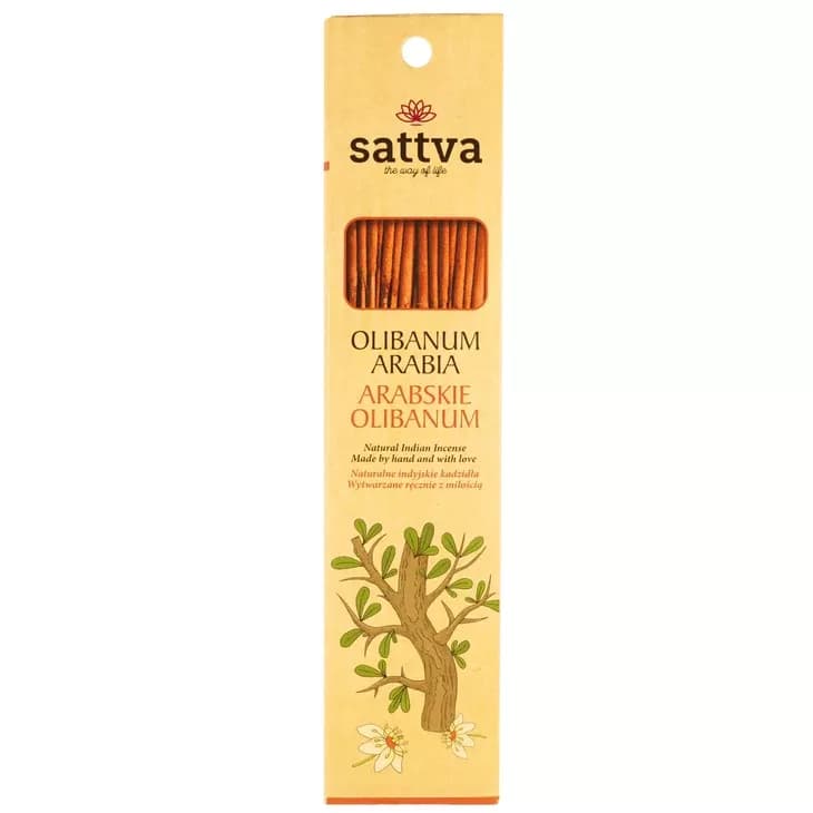 Sattva Natural Indian Incense naturalne indyjskie kadzidełko Olibanum Arabia